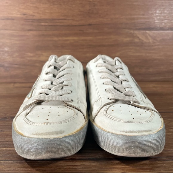 Golden Goose ‘Stardan’ White Leather Sneakers Women’s Size 38 (8) Shoes - Picture 6 of 12